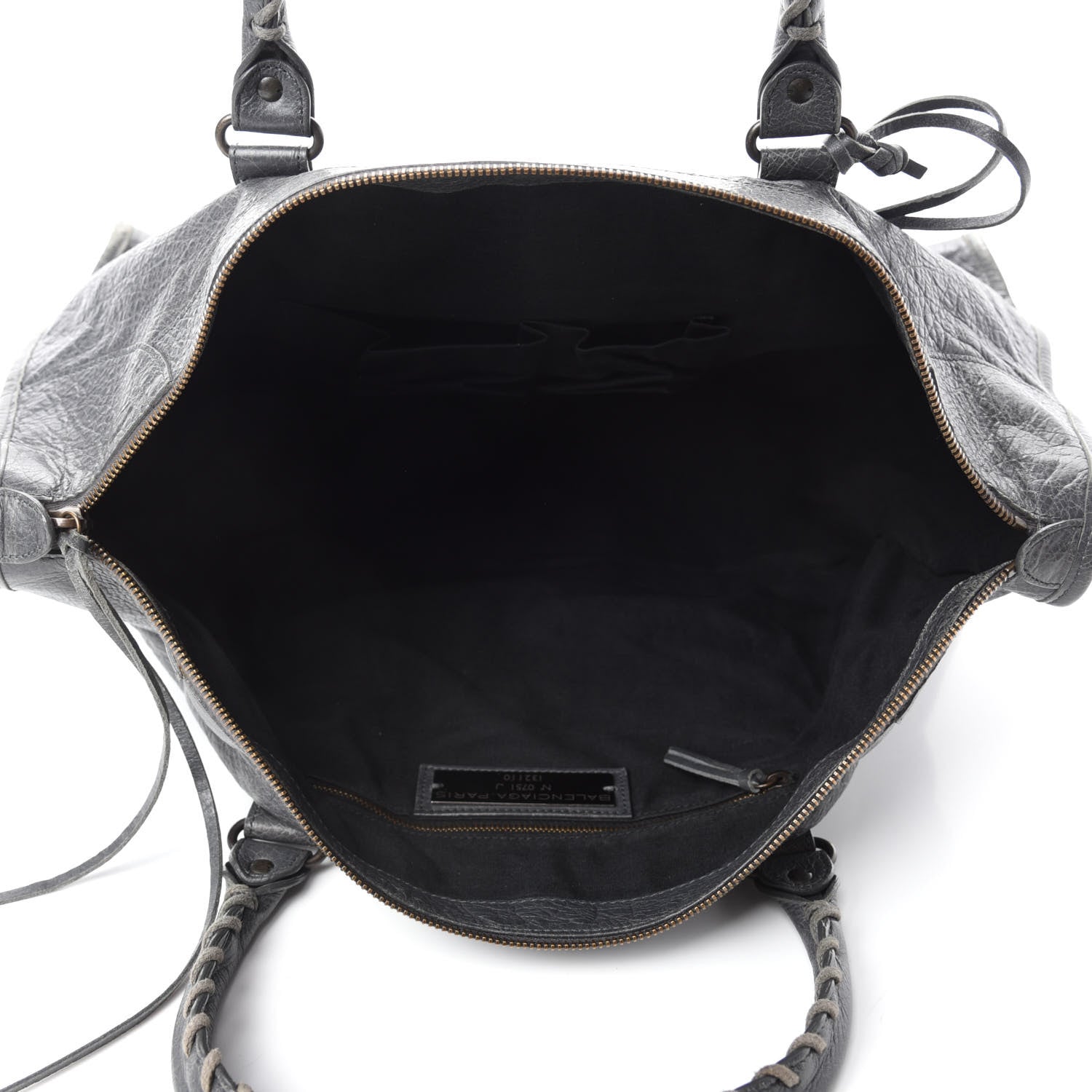 Balenciaga Agneau Classic Hardware Work Gris Tarmac 5 of 16