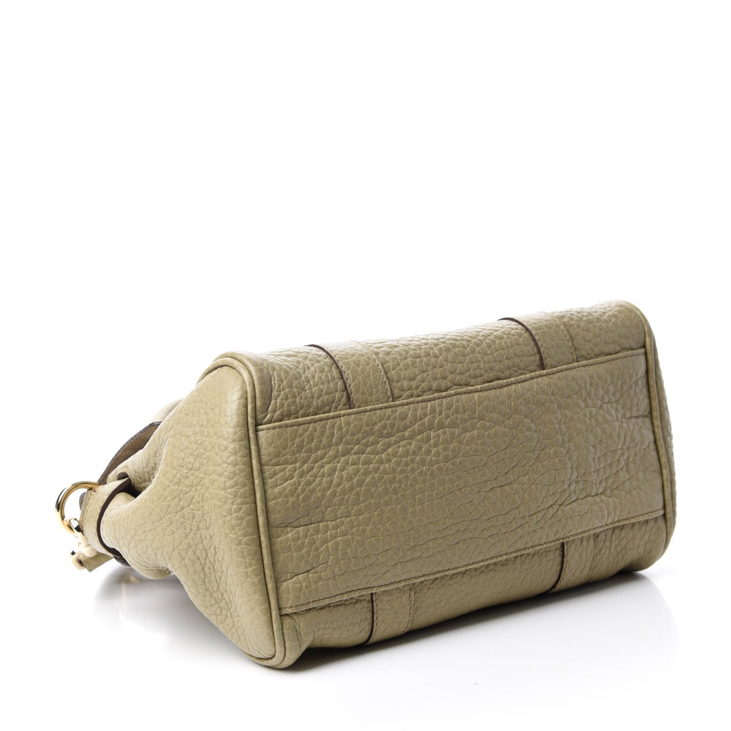 Shrunken Calfskin Small Bayswater Beige