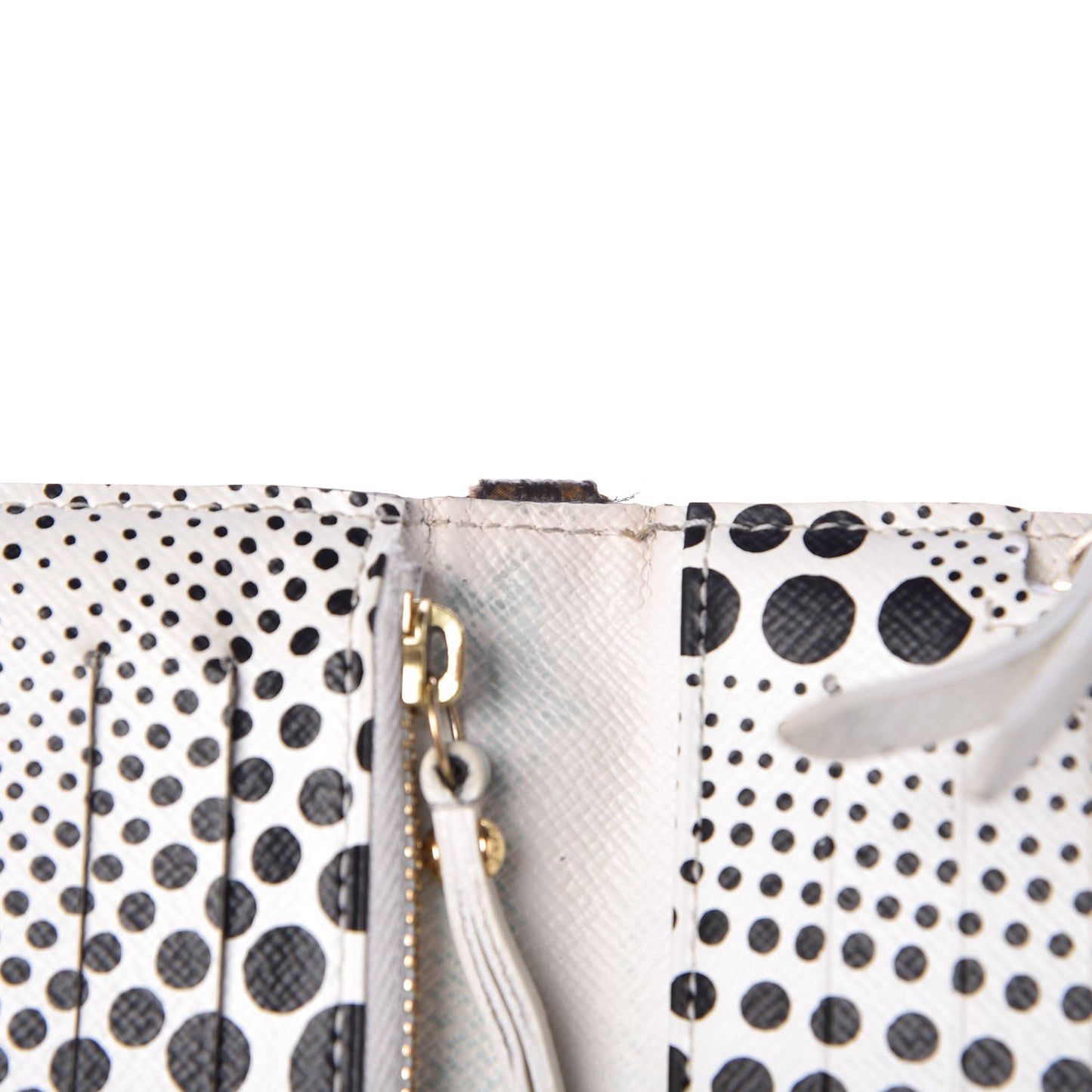 Monogram Kusama Waves Insolite Wallet White