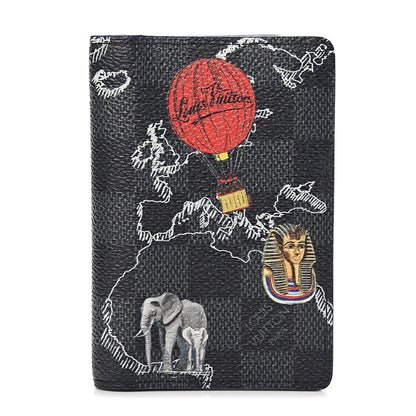 Louis Vuitton Damier Graphite World Map Pocket Organizer NM 1 of 7