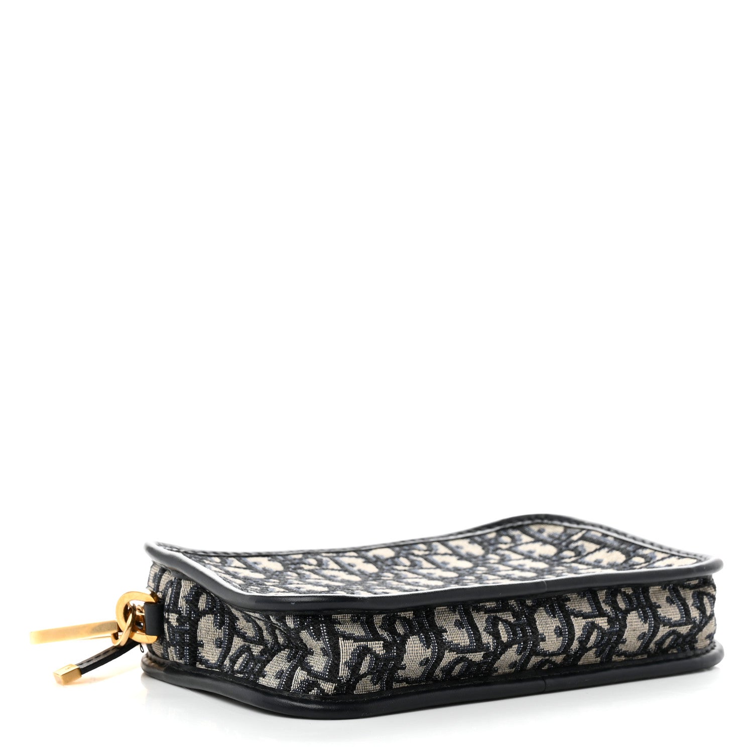 Christian Dior Oblique Diorquake Clutch Blue 4 of 7