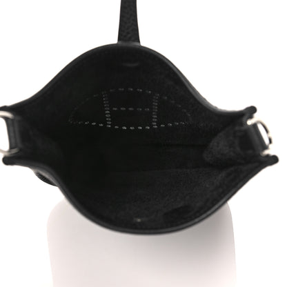 Hermes Taurillon Clemence Evelyne TPM Black 5 of 8