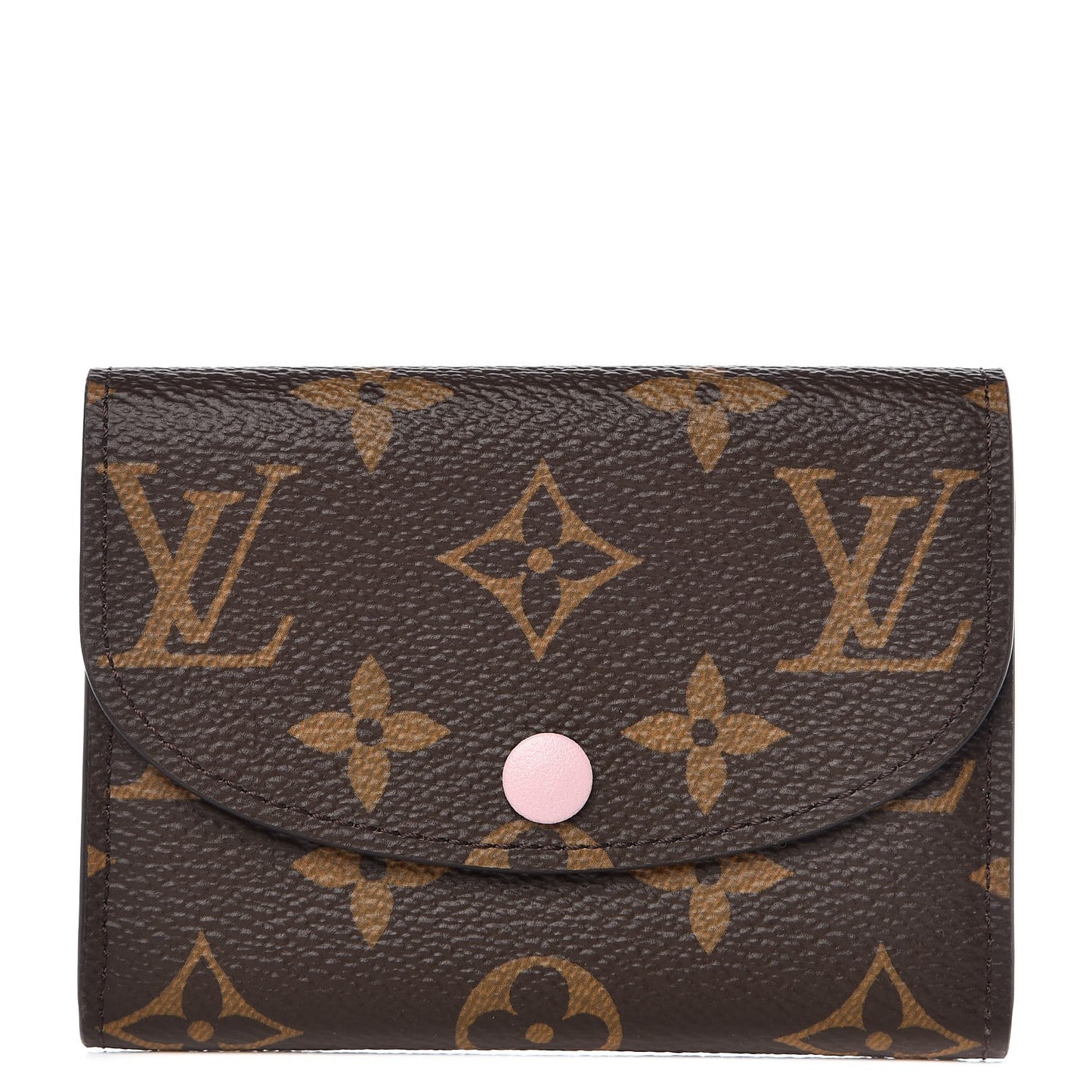 Monogram Rosalie Coin Purse Rose Ballerine