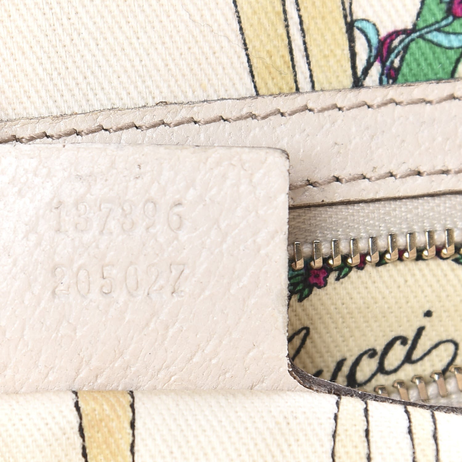 Gucci Monogram Medium Jolicoeur Tote Beige 6 of 20