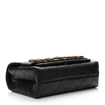 Chanel Calfskin Quilted Small Enchained Flap Black 4 of 13