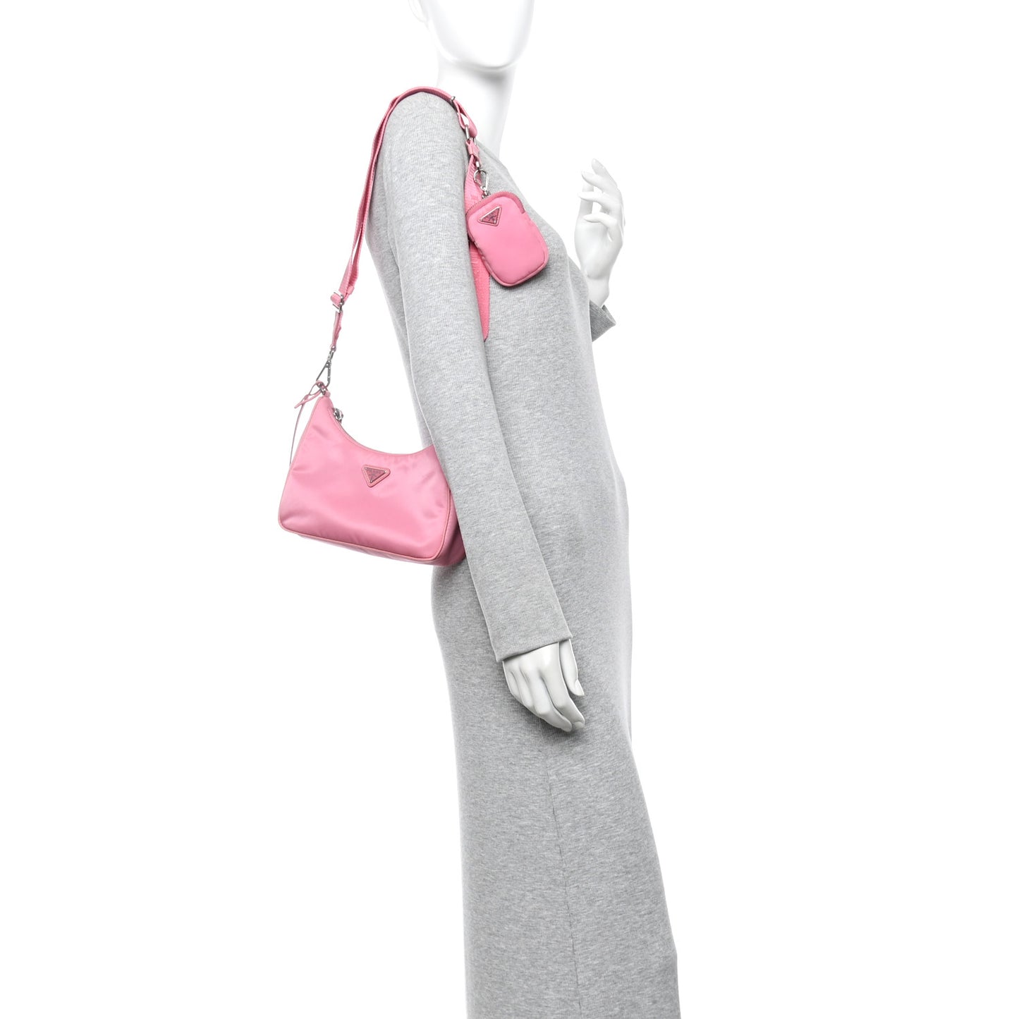Nylon Re-Edition 2005 Shoulder Bag Begonia