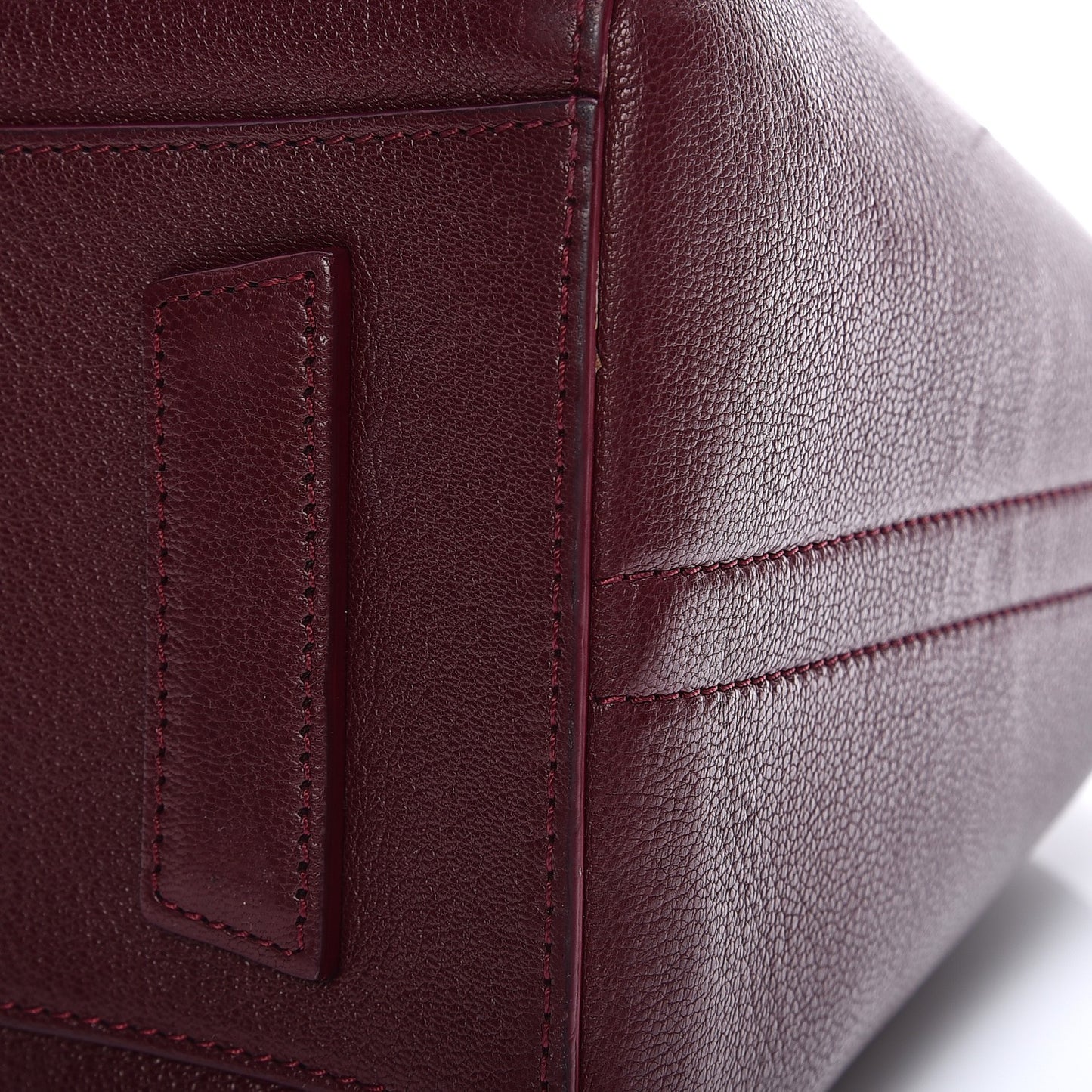 Sugar Goatskin Small Antigona Oxblood