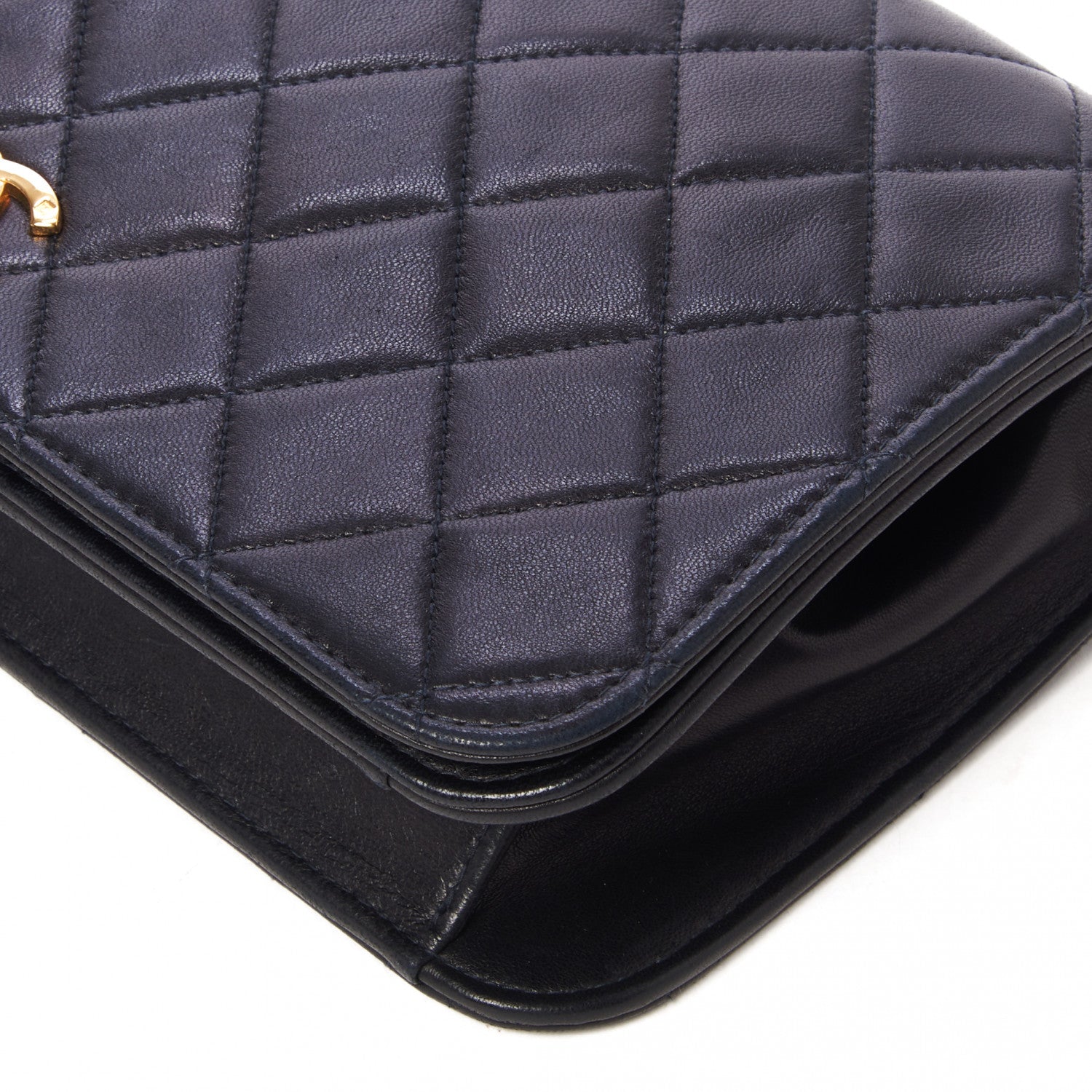 Chanel Lambskin Quilted Small Single Flap Black 5 of 10