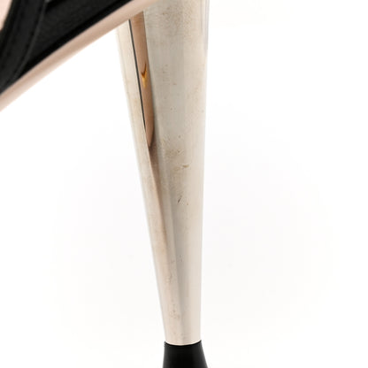 Gucci Malaga Kid Blondie 85mm Slingback Sandals 39 Black 9 of 10