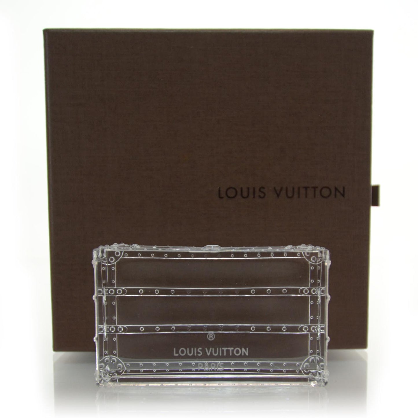 Crystal Trunk Paperweight