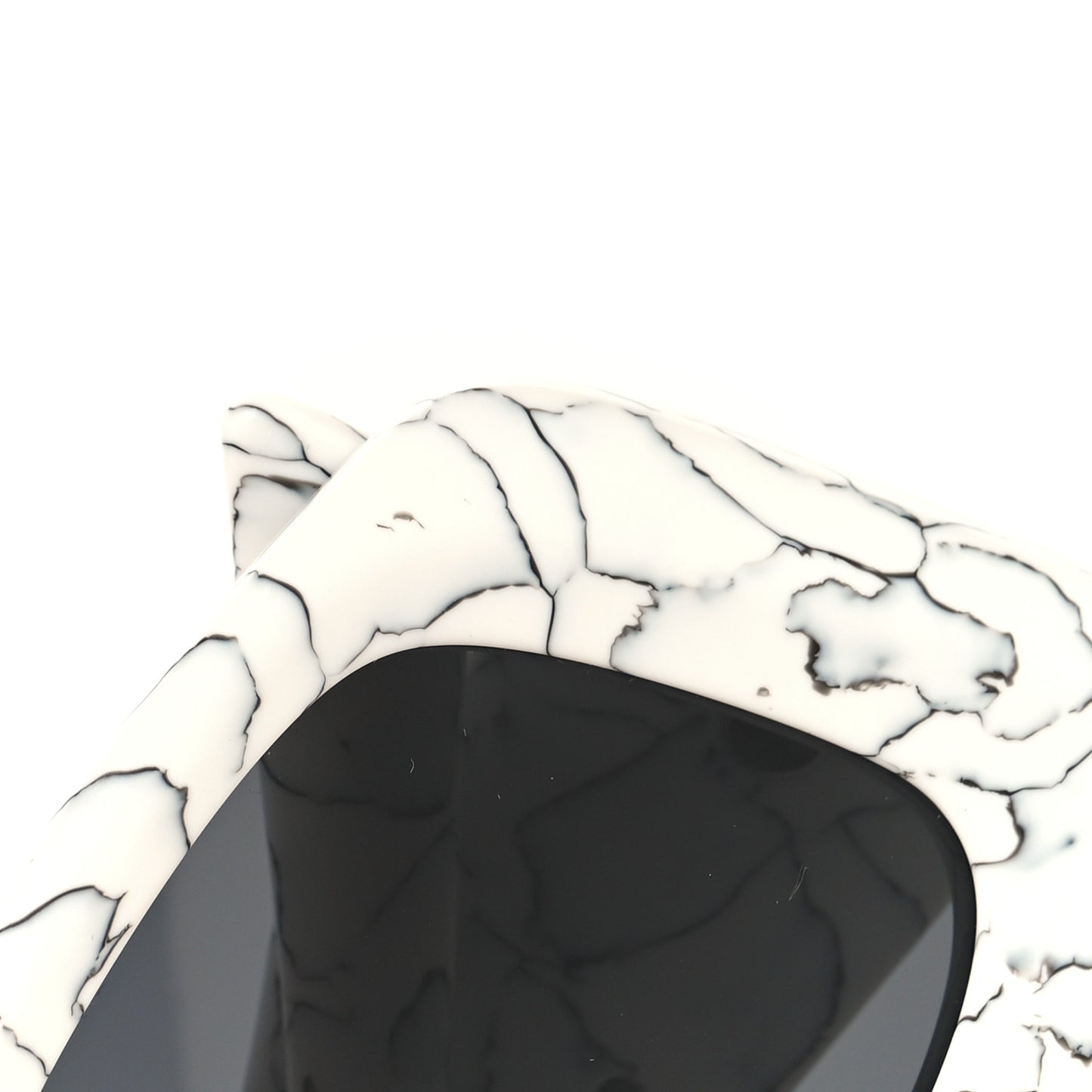 Acetate Symbole Sunglasses SPR 13Z White Marble