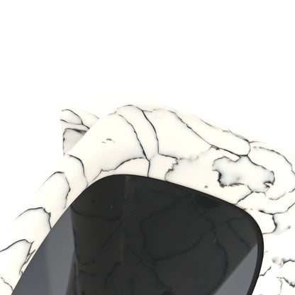 Prada Acetate Symbole Sunglasses SPR 13Z White Marble 7 of 8