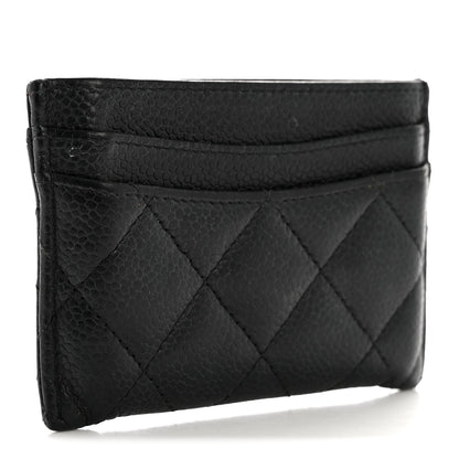 Chanel Caviar Quilted Card Holder Black 3 of 8