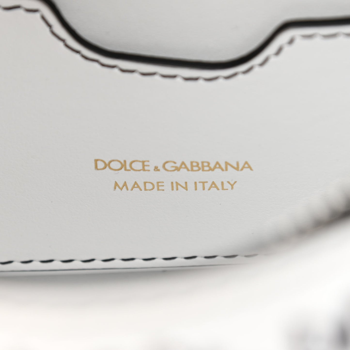 Calfskin DG Graffiti Print Camera Crossbody White