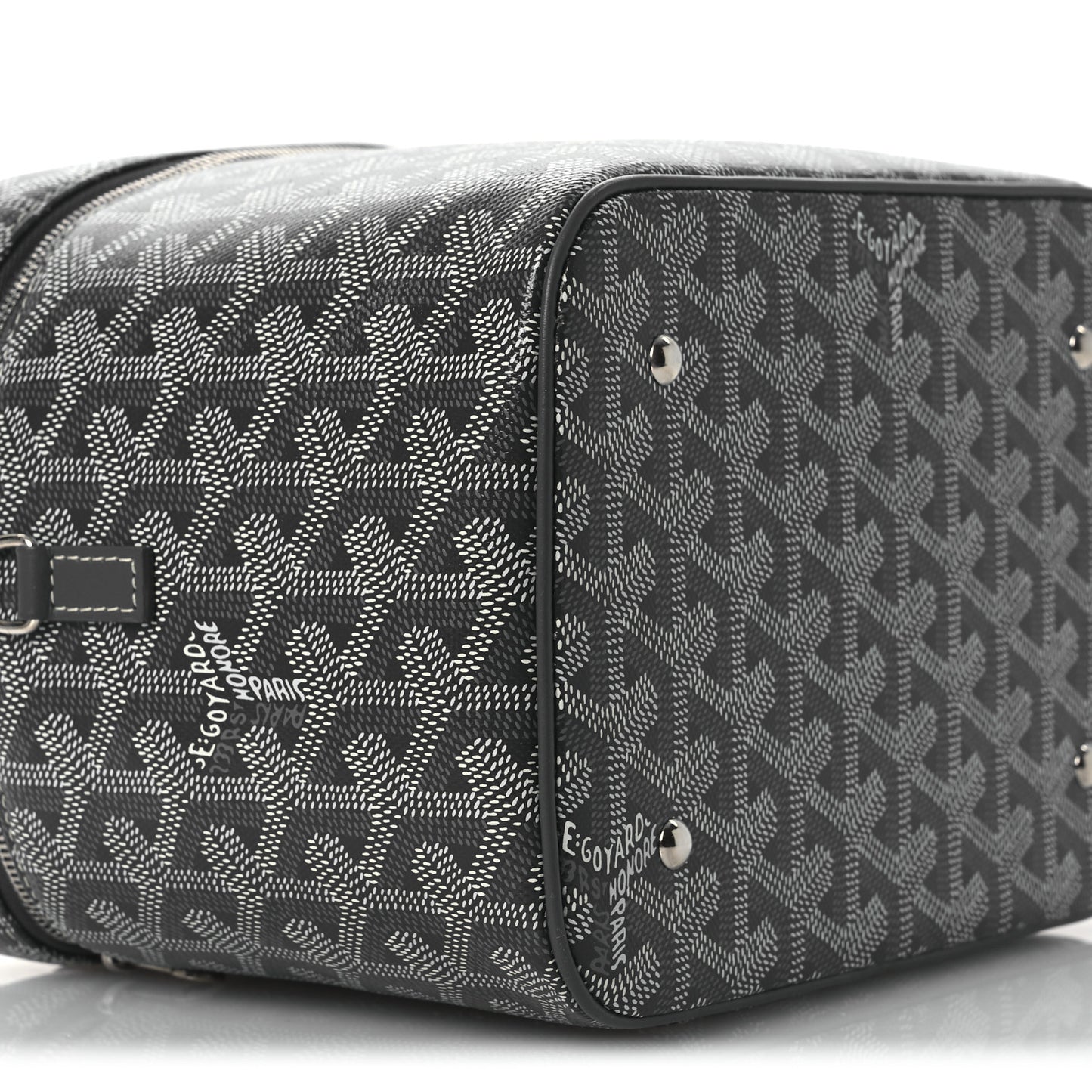 Goyardine Muse Vanity Case Grey