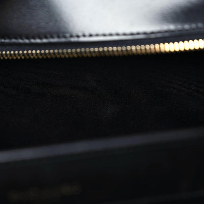 Saint Laurent Shiny Calfskin Large Uptown Tote Black 18 of 24