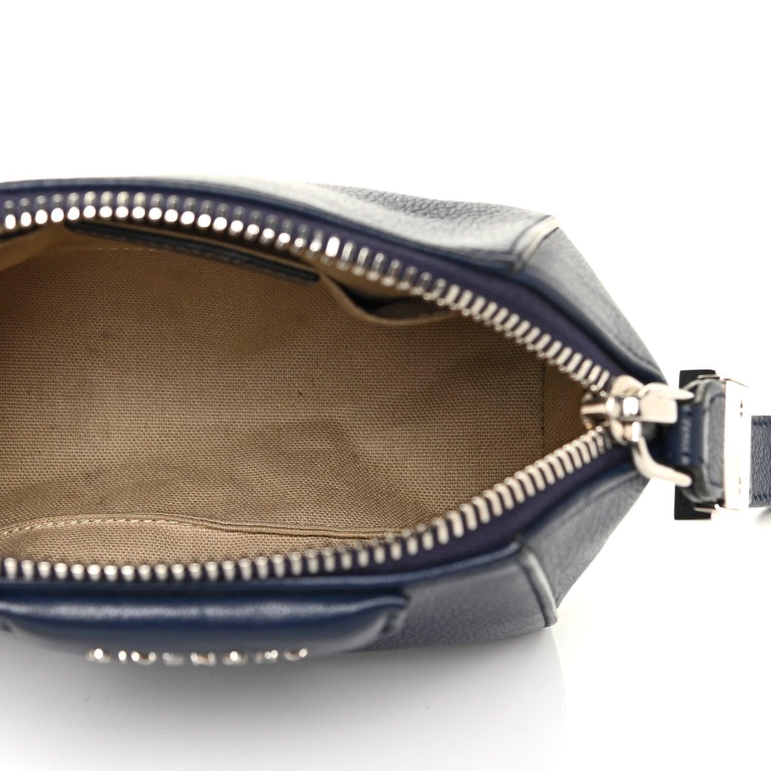 Givenchy Sugar Goatskin Small Antigona Beauty Wristlet Navy 5 of 12