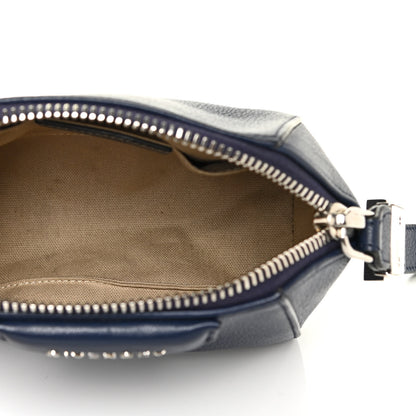Givenchy Sugar Goatskin Small Antigona Beauty Wristlet Navy 5 of 12