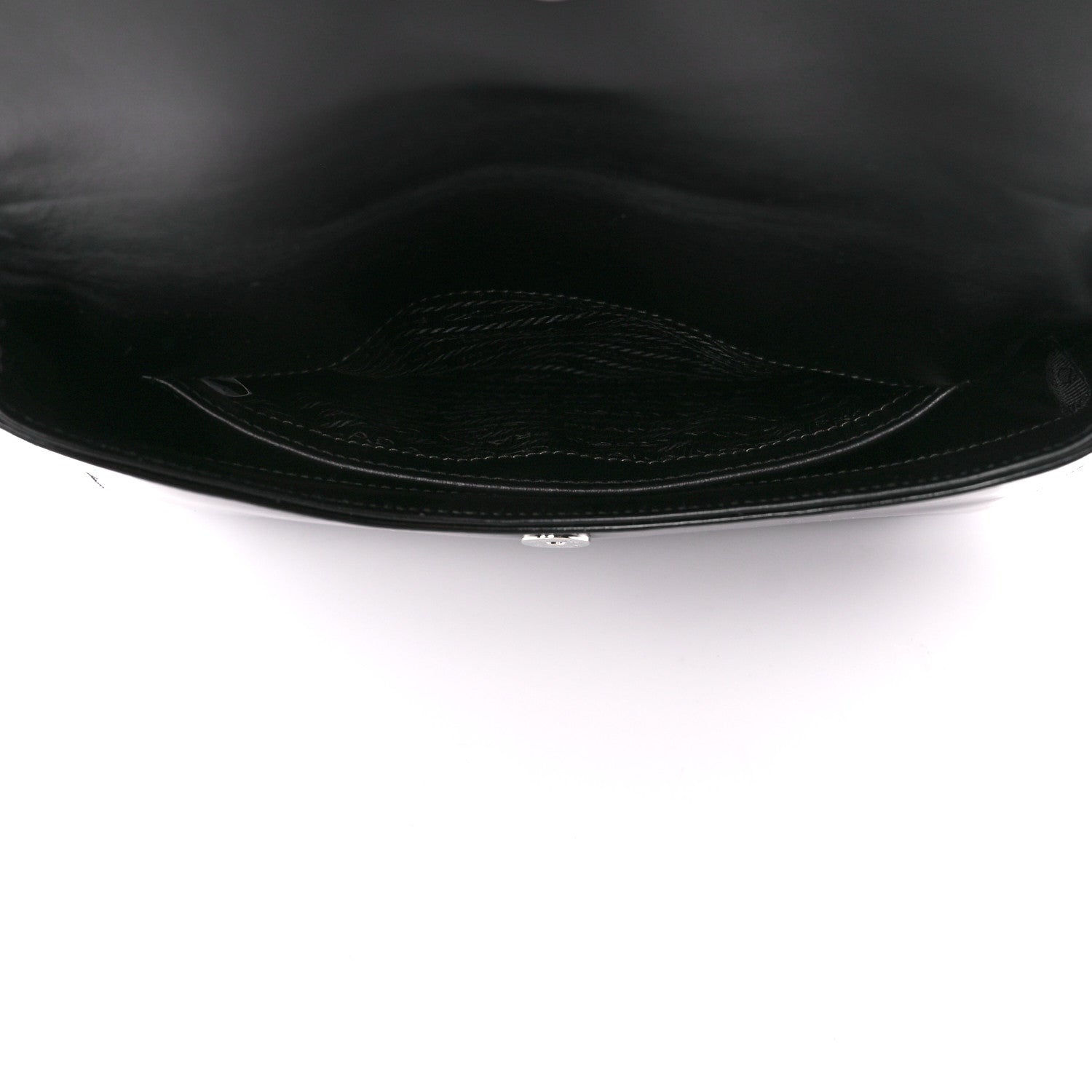 Prada Spazzolato Cleo Flap Adjustable Strap Shoulder Bag Black 6 of 11