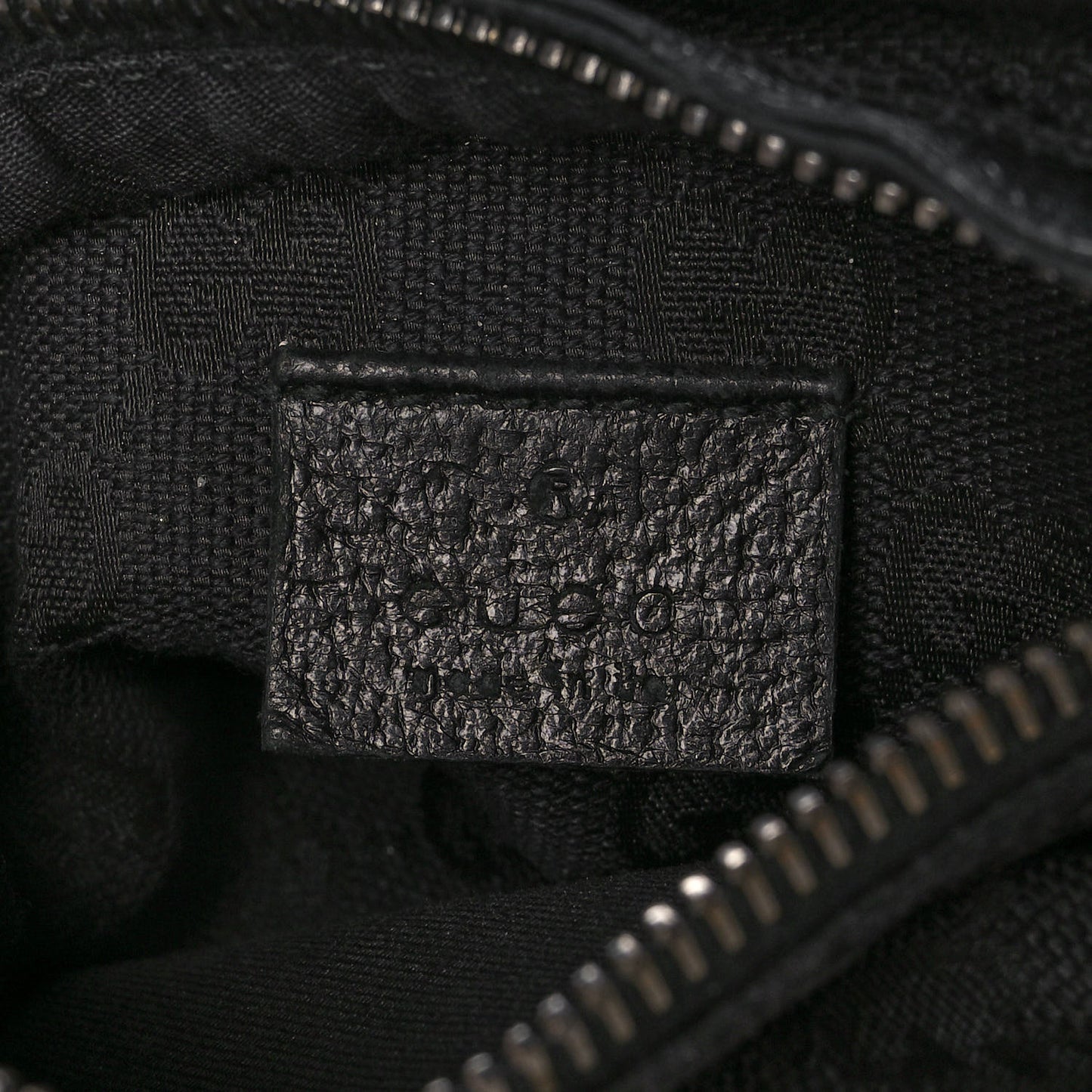 GG Monogram Web Double Pocket Belt Bag Black
