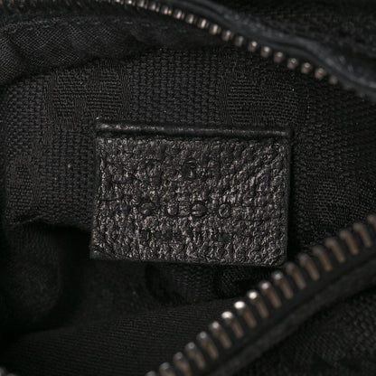Gucci GG Monogram Web Double Pocket Belt Bag Black 6 of 14