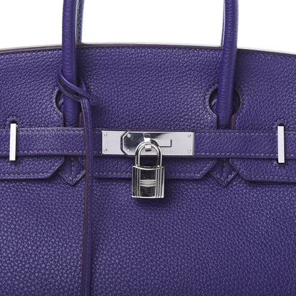 Hermes Togo Birkin 30 Iris 9 of 9