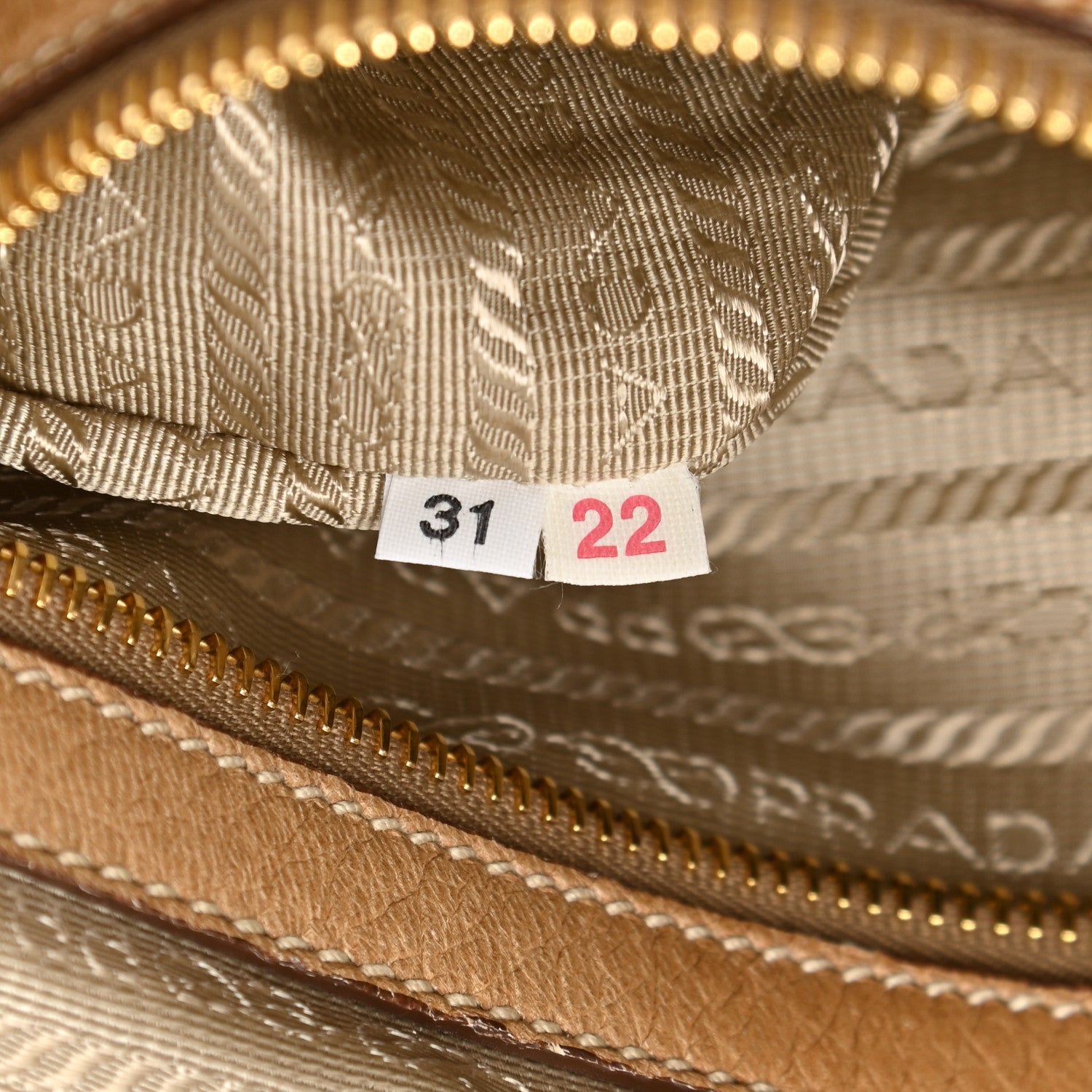 Prada Cervo Antik Tote Naturale 7 of 13