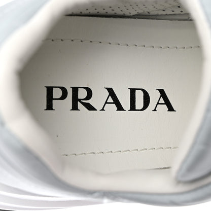 Prada Re-Nylon Piuma Metal Triangle Logo Quilted 45mm Sneakers 40 Fiordaliso 7 of 9
