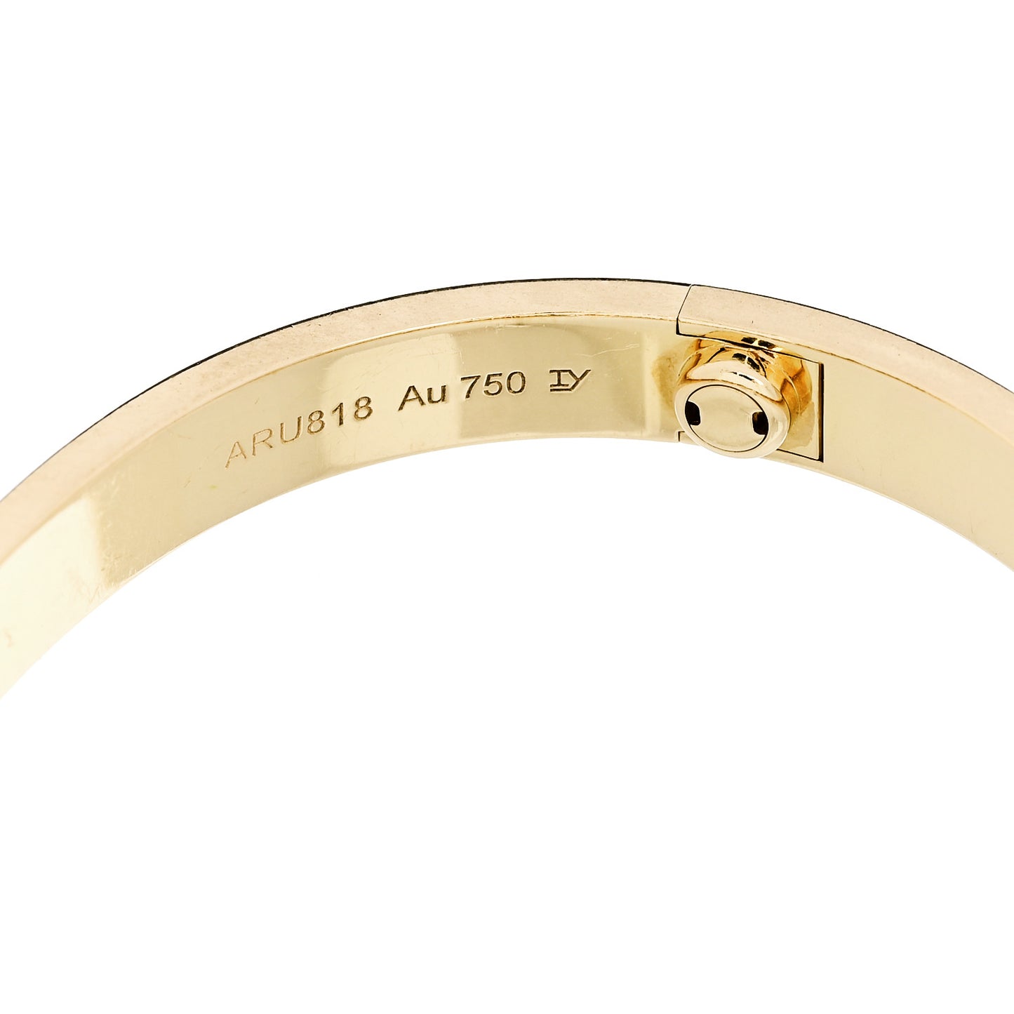 18K Yellow Gold LOVE Bracelet 16