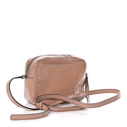 Gucci Vernice Naplack Small Soho Disco Bag Dark Cipria 3 of 14