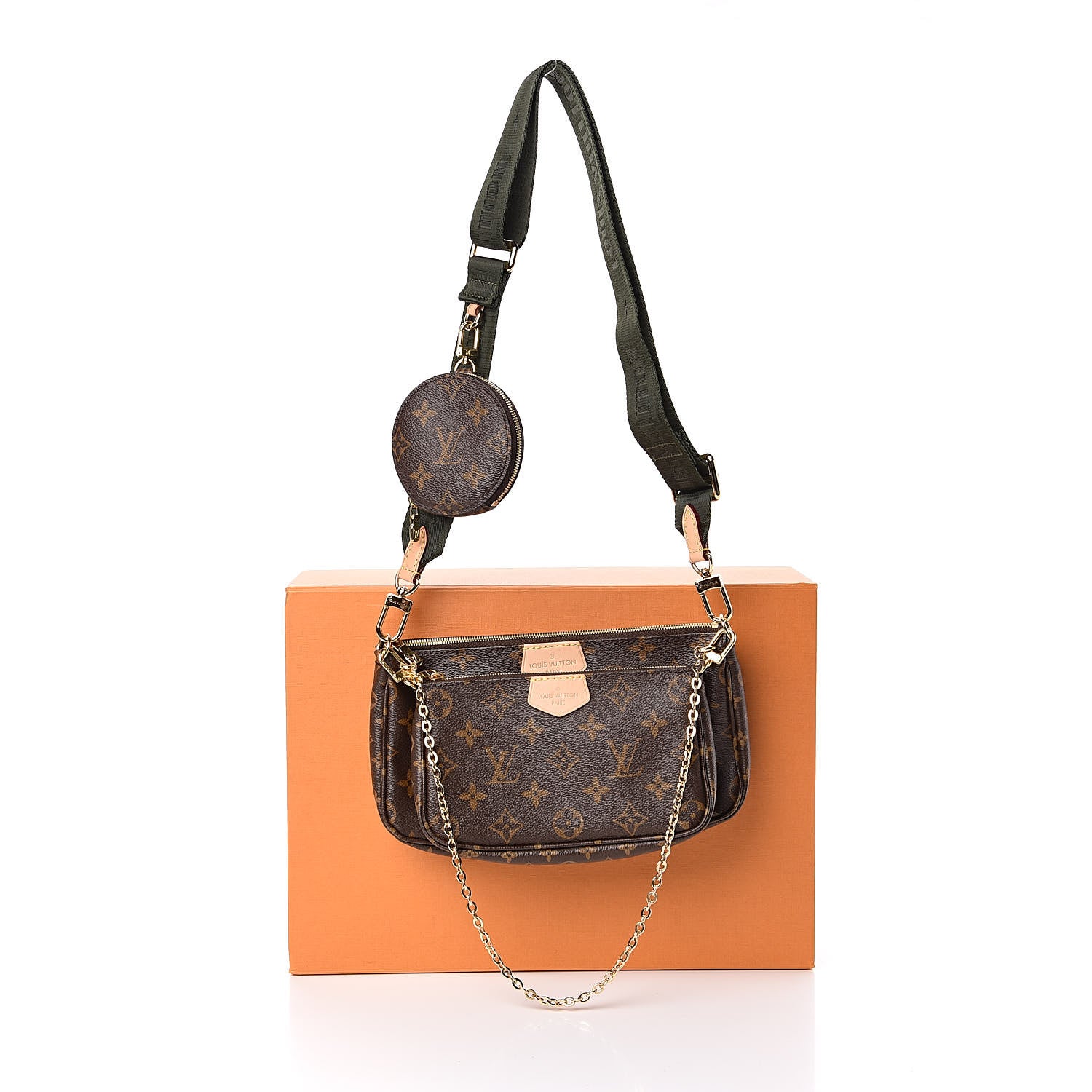 Louis Vuitton Monogram Multi Pochette Accessories Kaki 13 of 13