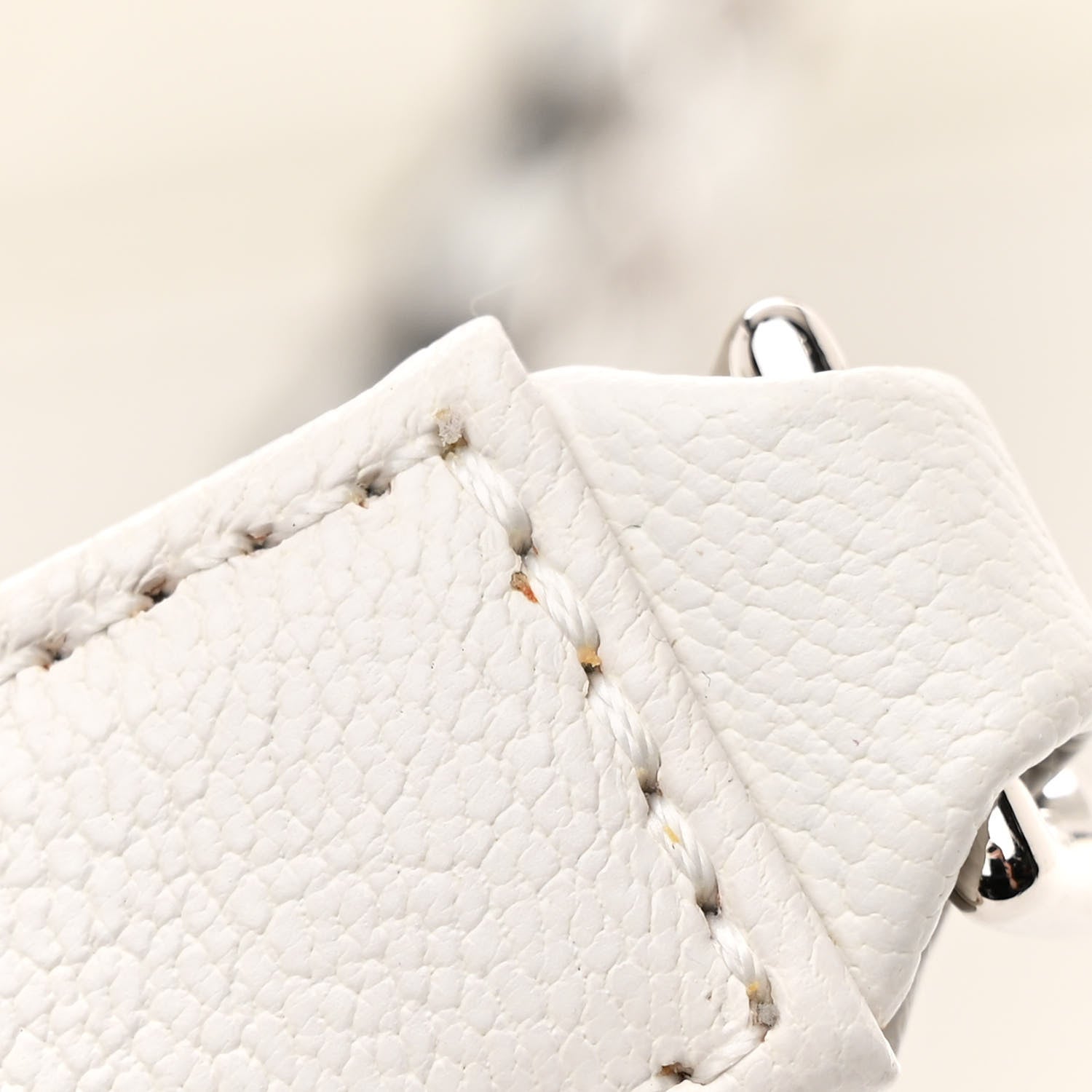 Chanel Patent Goatskin Quilted Medium Gabrielle Hobo White 14 of 18
