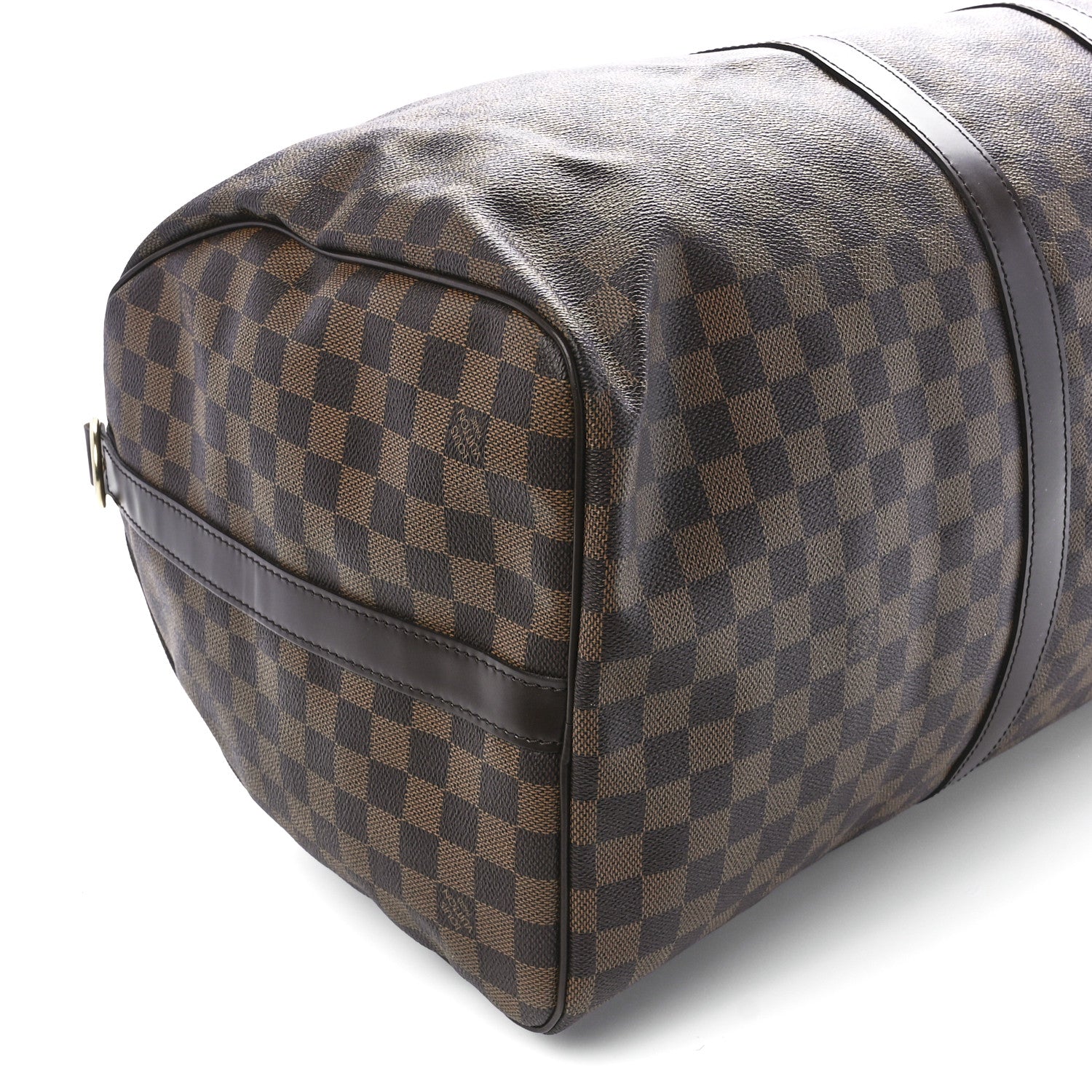 Louis Vuitton Damier Ebene Keepall Bandouliere 55 10 of 11
