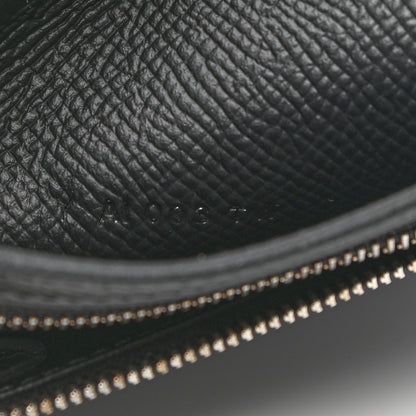 Hermes Epsom Bearn Compact Wallet Black 7 of 9