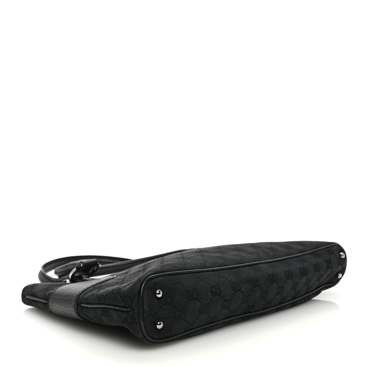 Gucci Monogram Shoulder Bag Black 4 of 12
