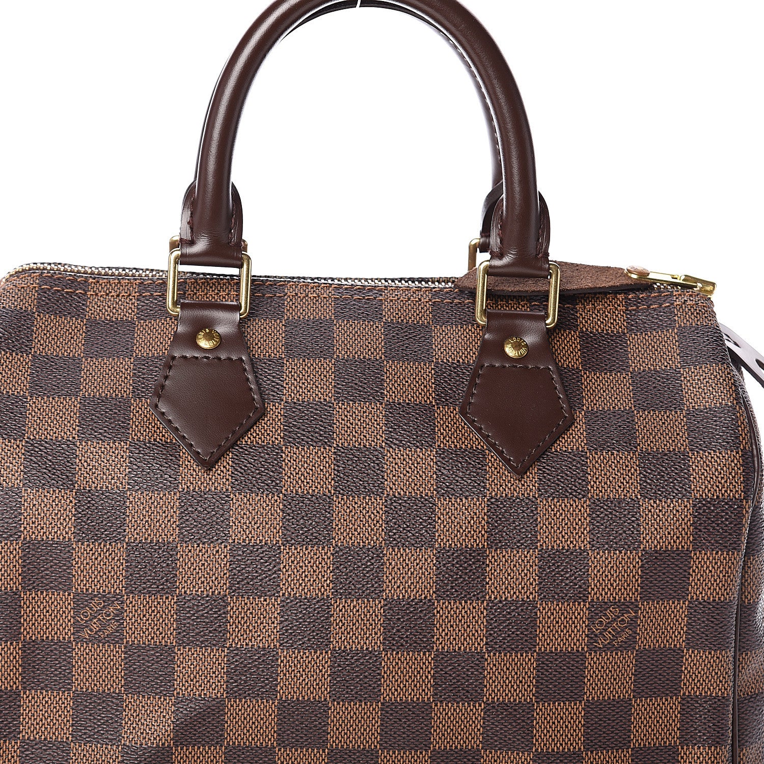 Louis Vuitton Damier Ebene Speedy 25 6 of 8