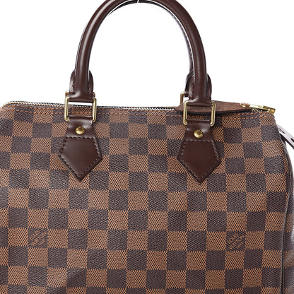 Louis Vuitton Damier Ebene Speedy 25 6 of 8