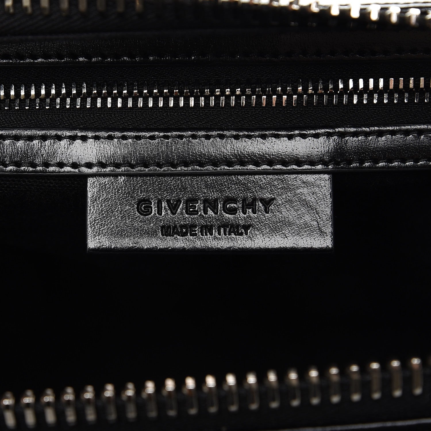 Givenchy Shiny Lord Calfskin Medium Antigona Black 7 of 8