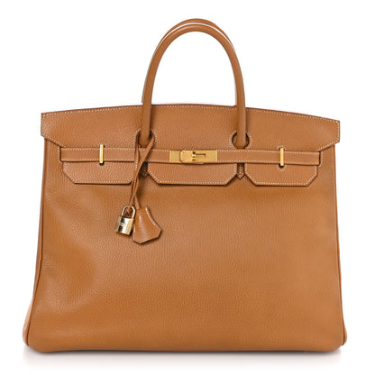 Hermes Ardennes Birkin 40 Gold 1 of 15