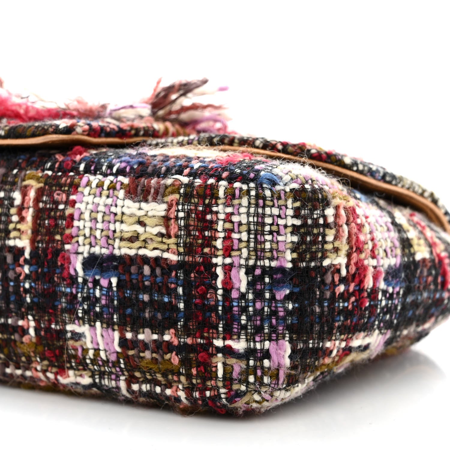 Chanel Tweed Sequin Small Fantasy Single Flap Multicolor 10 of 15