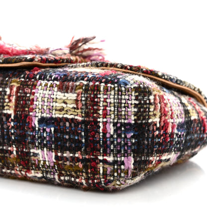 Chanel Tweed Sequin Small Fantasy Single Flap Multicolor 10 of 15