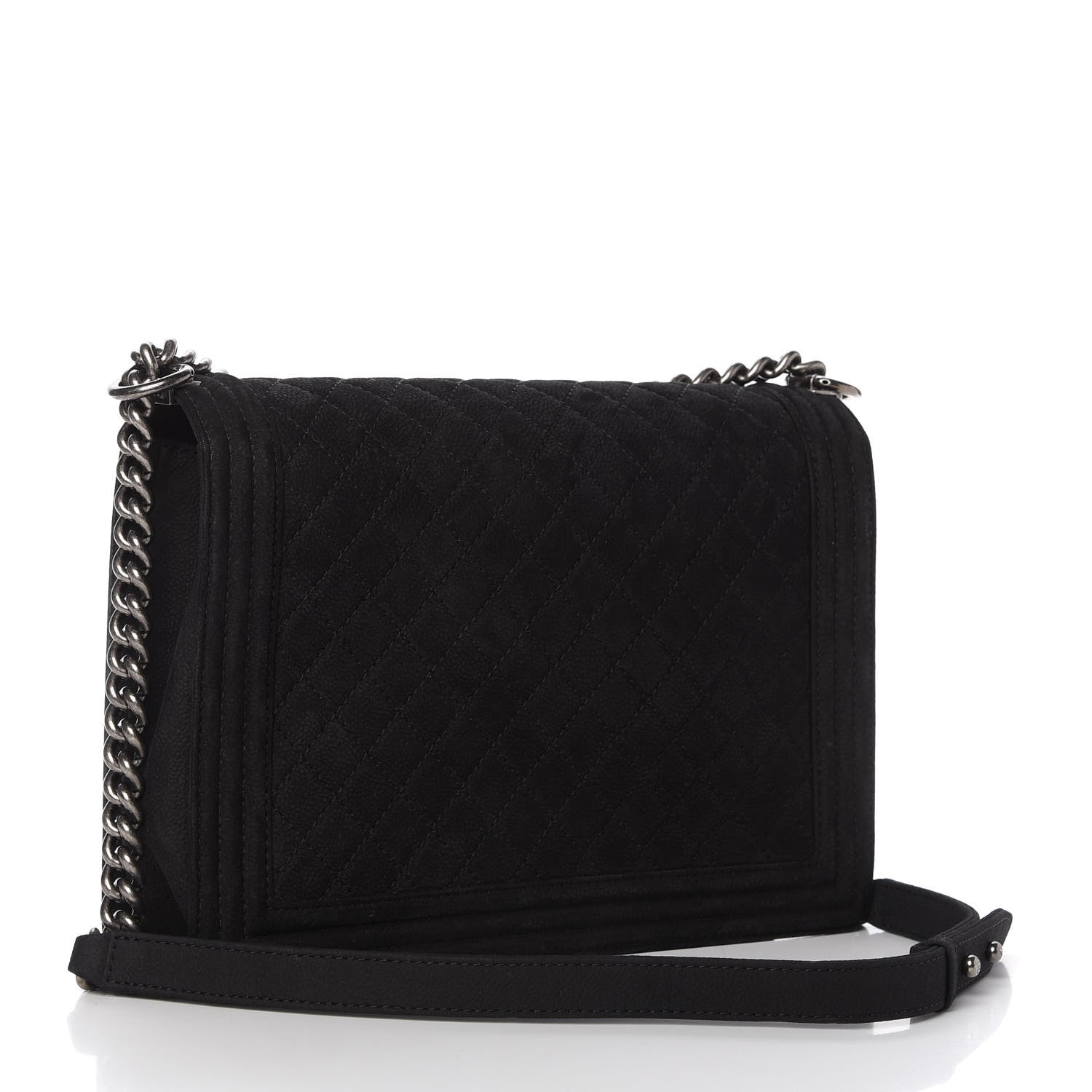 Chanel Iridescent Caviar Quilted Large Boy Flap Black 3 of 10