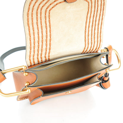 Chloe Calfskin Braided Small Hudson Bag Caramel 5 of 7