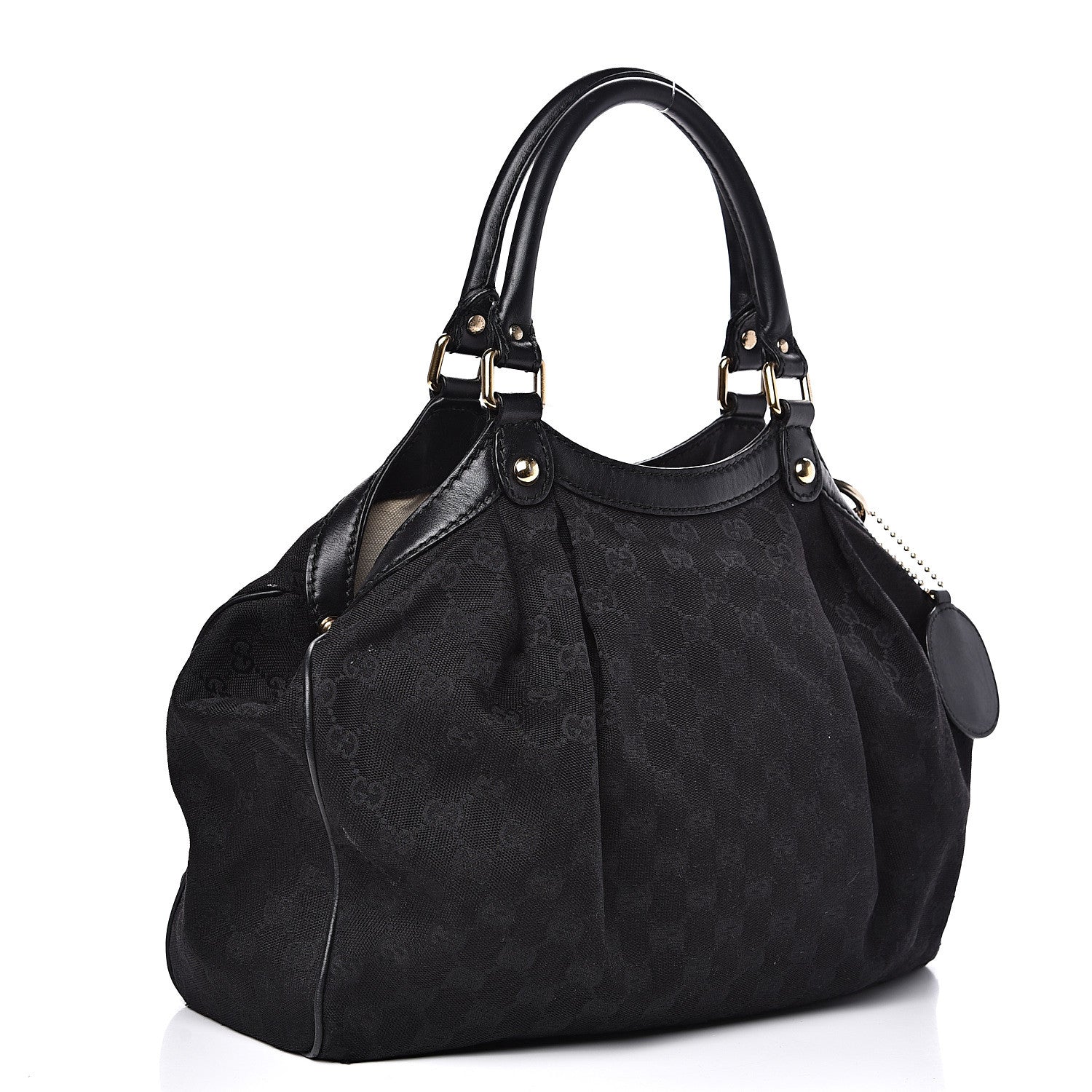 Gucci Monogram Medium Sukey Black 2 of 15
