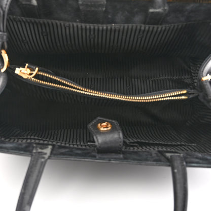 Fendi Vitello Elite Regular 2Jours Tote Black 5 of 17