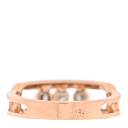 Messika 18K Rose Gold Diamond Move Classique Band Ring 53 6.25 3 of 5