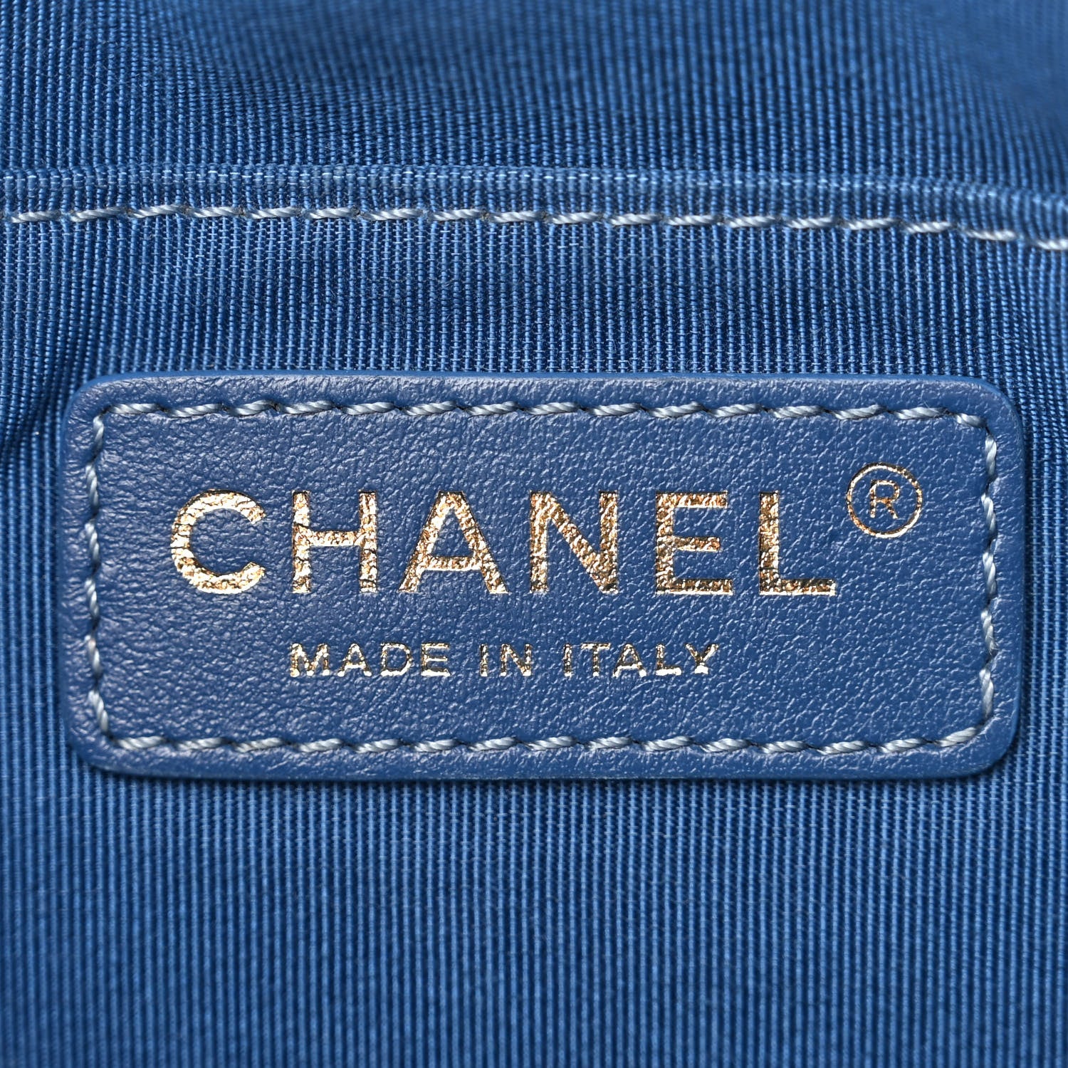 Chanel Lambskin Quilted Bi Waist Bag Fanny Pack Blue 6 of 17