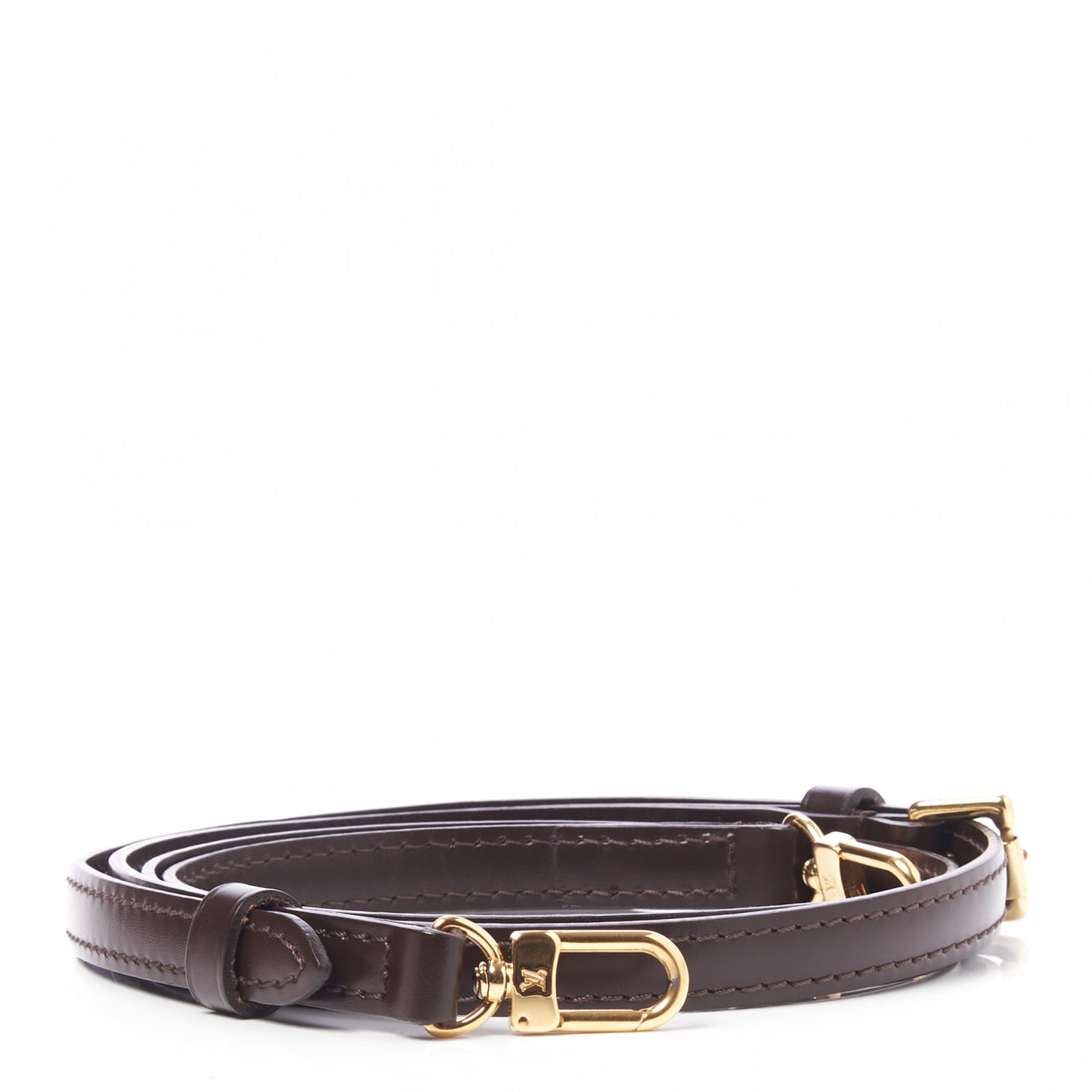 Calfskin 12mm Adjustable Shoulder Strap Brown