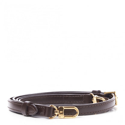 Louis Vuitton Calfskin 12mm Adjustable Shoulder Strap Brown 1 of 4