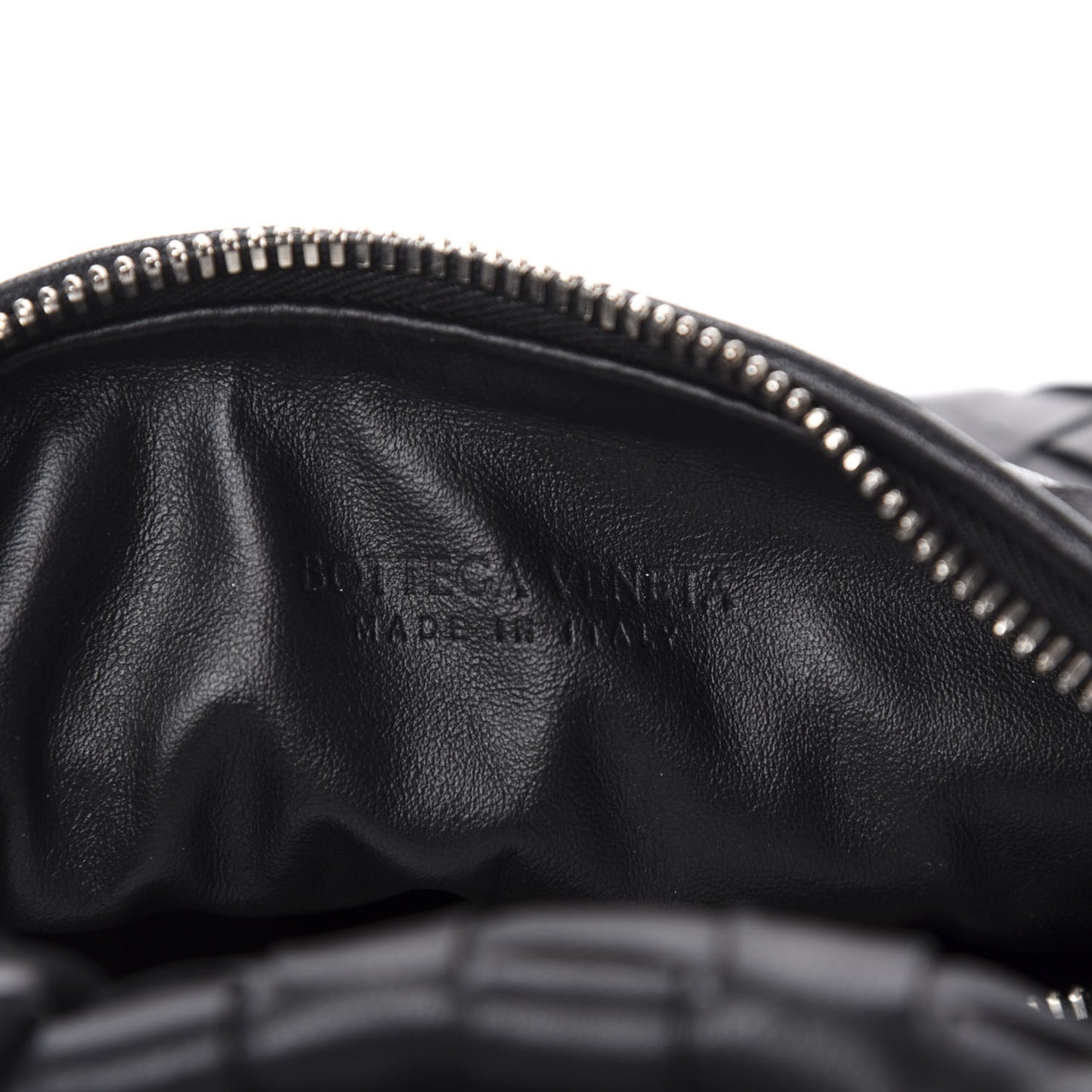 Nappa Intrecciato Mini Jodie Black